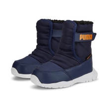 Puma Winterstiefel Nieve (wasserabweisend/gefüttert) peacoatblau Kleinkinder